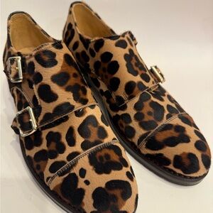 Leopard Print Women's Loafers